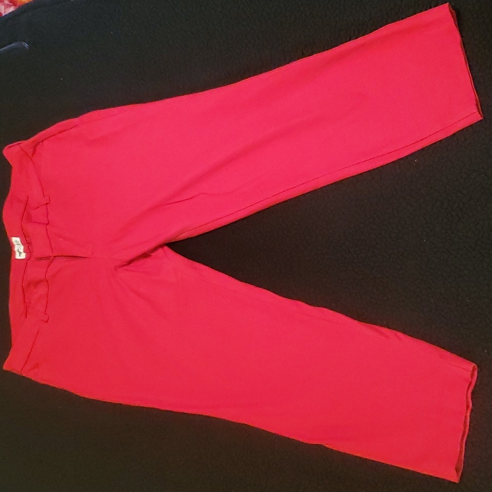 Old Navy - size 16 - red pixie pant